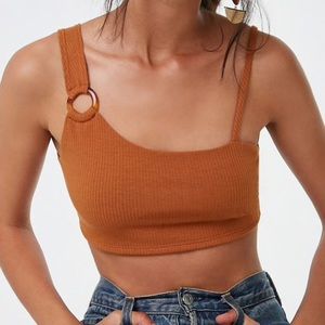 Ribbed crop top